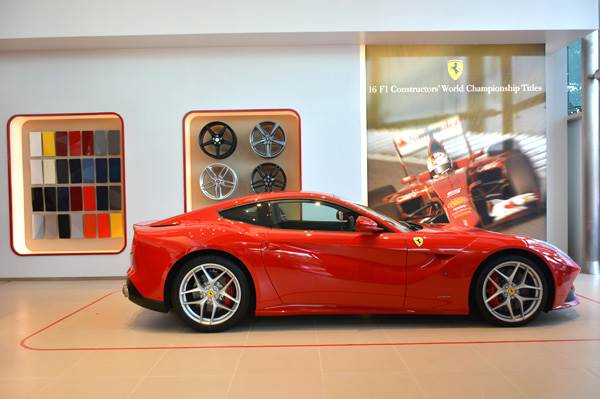Ferrari inaugurates new showroom in Mumbai
